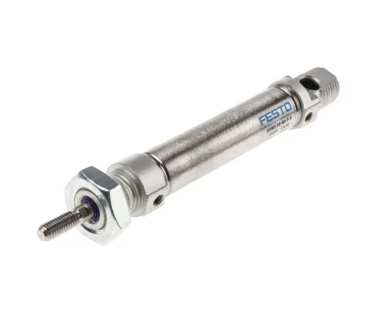 63-9693-19　Festo Pneumatic Cylinder 16mm Bore, 35mm Stroke, DSNU Series, Double Acting　DSNU-16-35-P-A