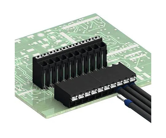 63-8350-70　Phoenix Contact SPT-SMD 1.5/ 2-H-5.0 R24, 2 Way PCB Terminal Strip　1824747