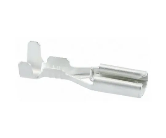 63-8454-15　TE Connectivity Positive Lock .110 Mk III Series Crimp Receptacle, 2.79 x 0.81mm, 0.3mm² to 0.8mm², 22AWG to 18AWG, Tin　1742975-1